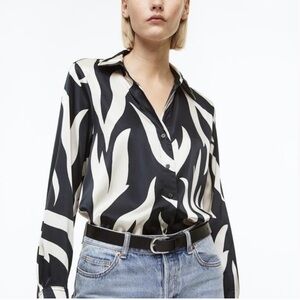 H&M silky blouse
